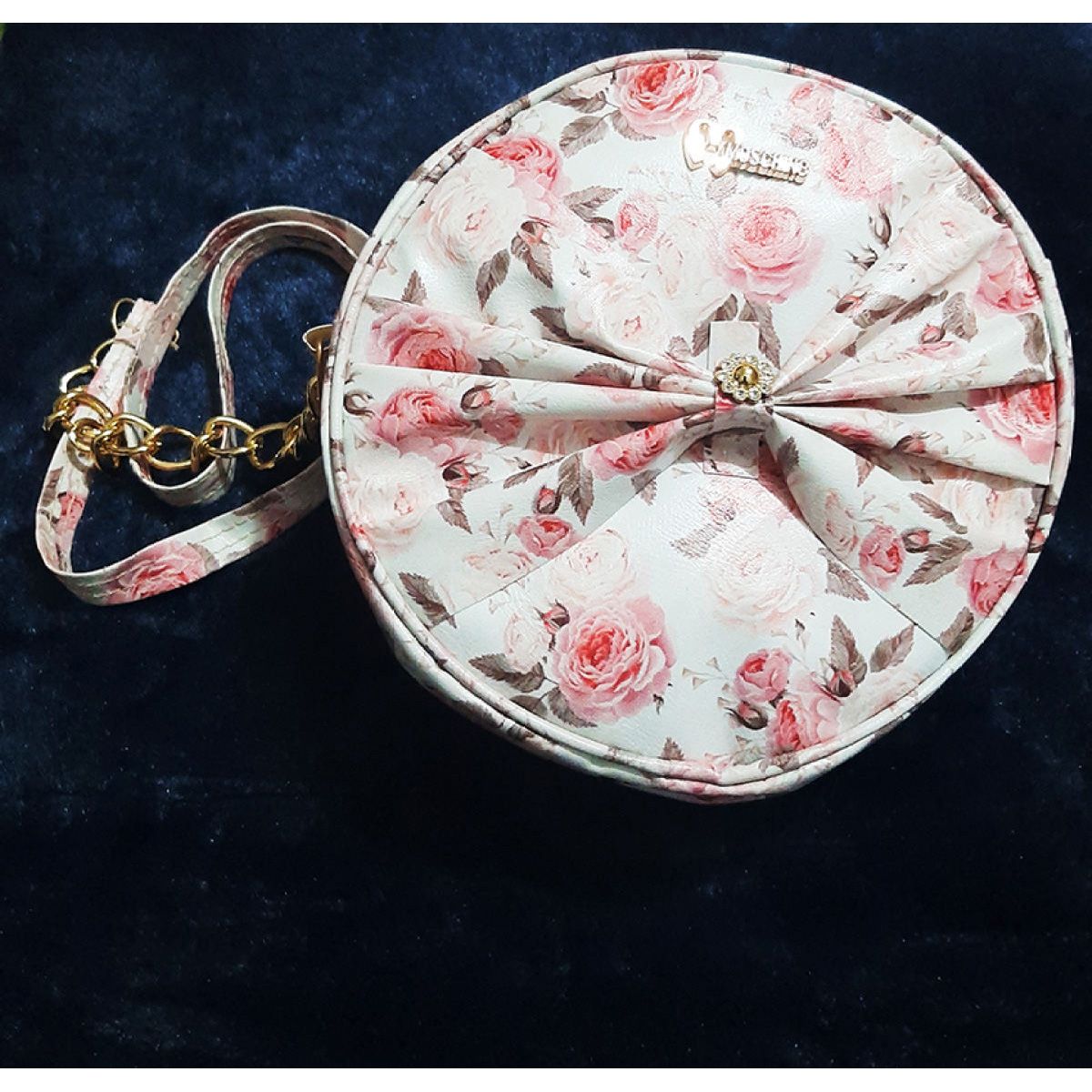 Print Small Round Women Purse Luxury Brand Designer Mini Lady Messenger Bag Hand Bag Girl Crossbody Shoulder Bag