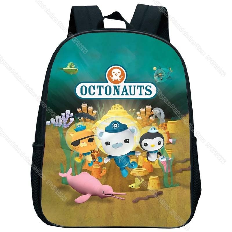 Kids Octonauts Mini Backpack Baby Boys Girls Cartoon Rucksack Children Anime Kindergarten Bookbag Mochila Toddler Knapsack Gift