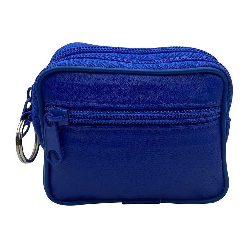 BELLO TUTTI Men Holster Zipper Wallet Key Belt Passport Bag Coin Purse Money Clip Leather Sheepskin Card&ID Holder