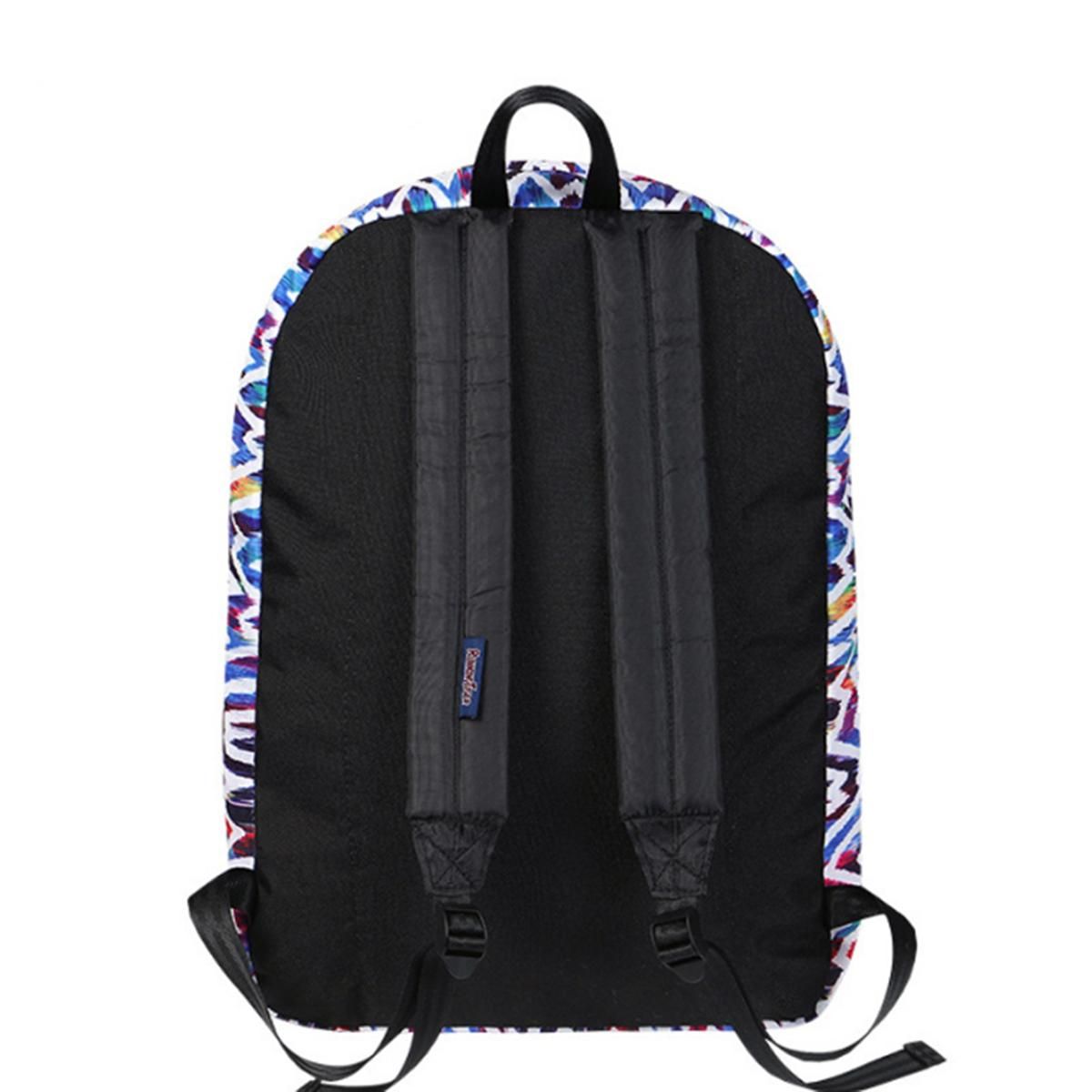Global collection---Women Girl Backpack Back To School Bag Travel Laptop Ink Flower Large Rucksack