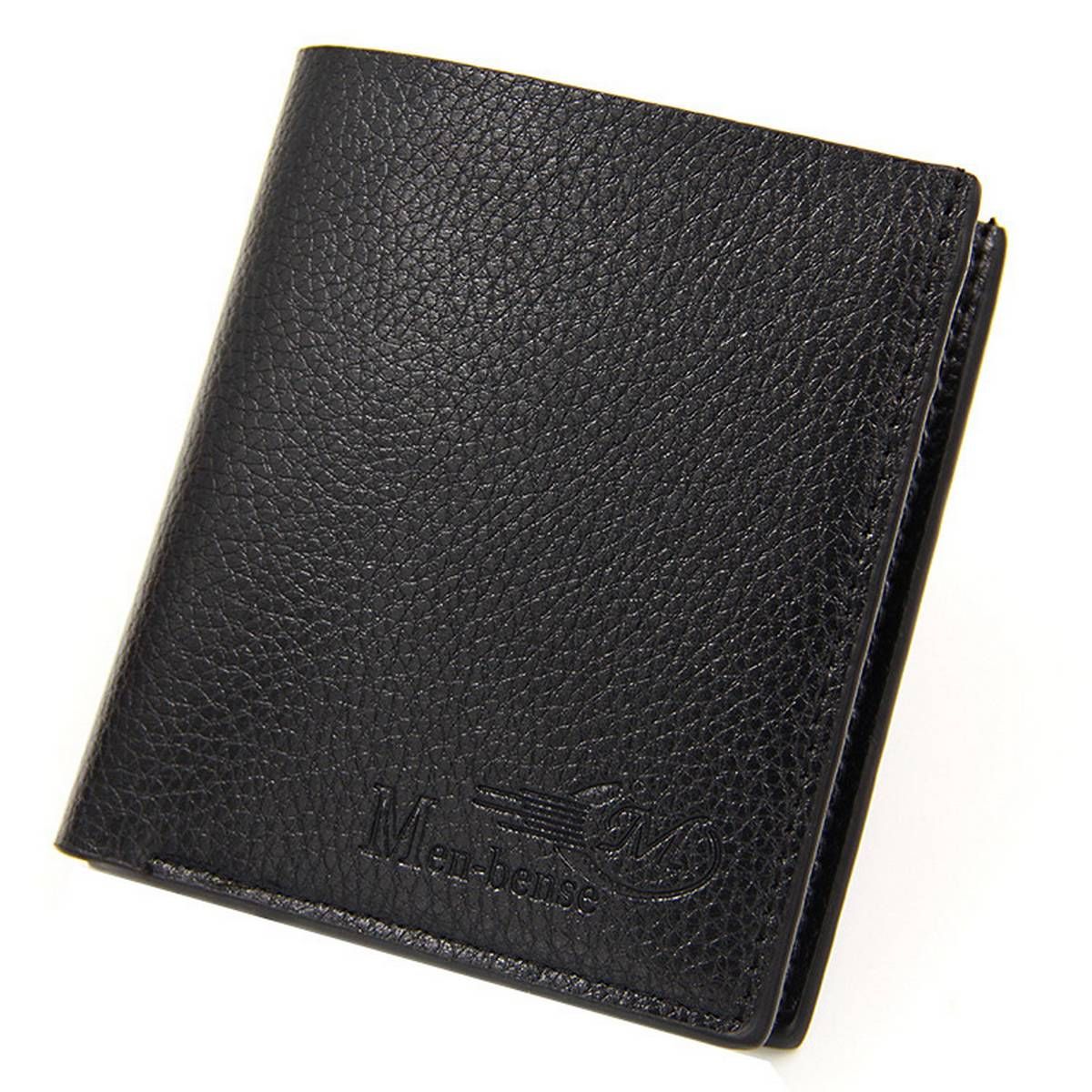 MenBense Factory Outlet Men's Short Wallet Young Men's Vertical Wallet