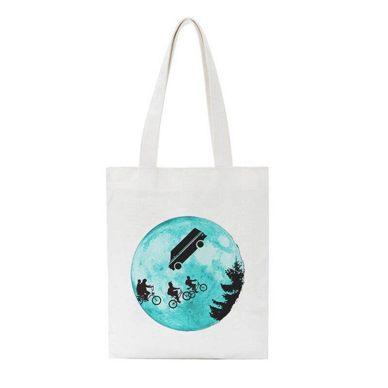 Stranger Things Story Printing Women Bag Harajuku Street shopping bag 2020 Large Capacity Shoulder Bags Retro Ins Handbag Wallet