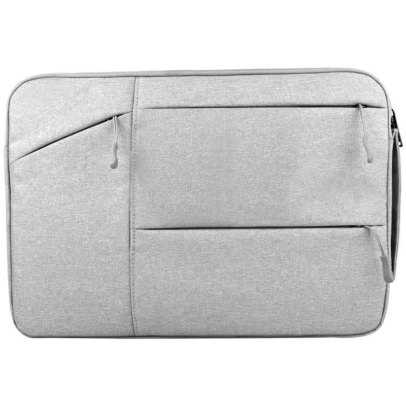 Universal Multiple Pockets Wearable Oxford Cloth Soft Portable Simple Business Laptop Tablet Bag, For 14 inch and Below Macbook, Samsung, Lenovo, Sony, DELL Alienware, CHUWI, ASUS, HP(Pink)