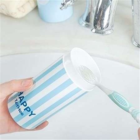 Portable Travel Toothbrush Holder, Happy Tooth Brush Holder.