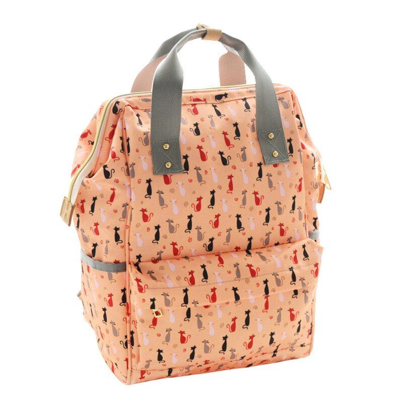 Fashion printing women backpack multifunction large capacity Mummy Nappy Bag waterproof travel backpack Desinger Nursing Bag
