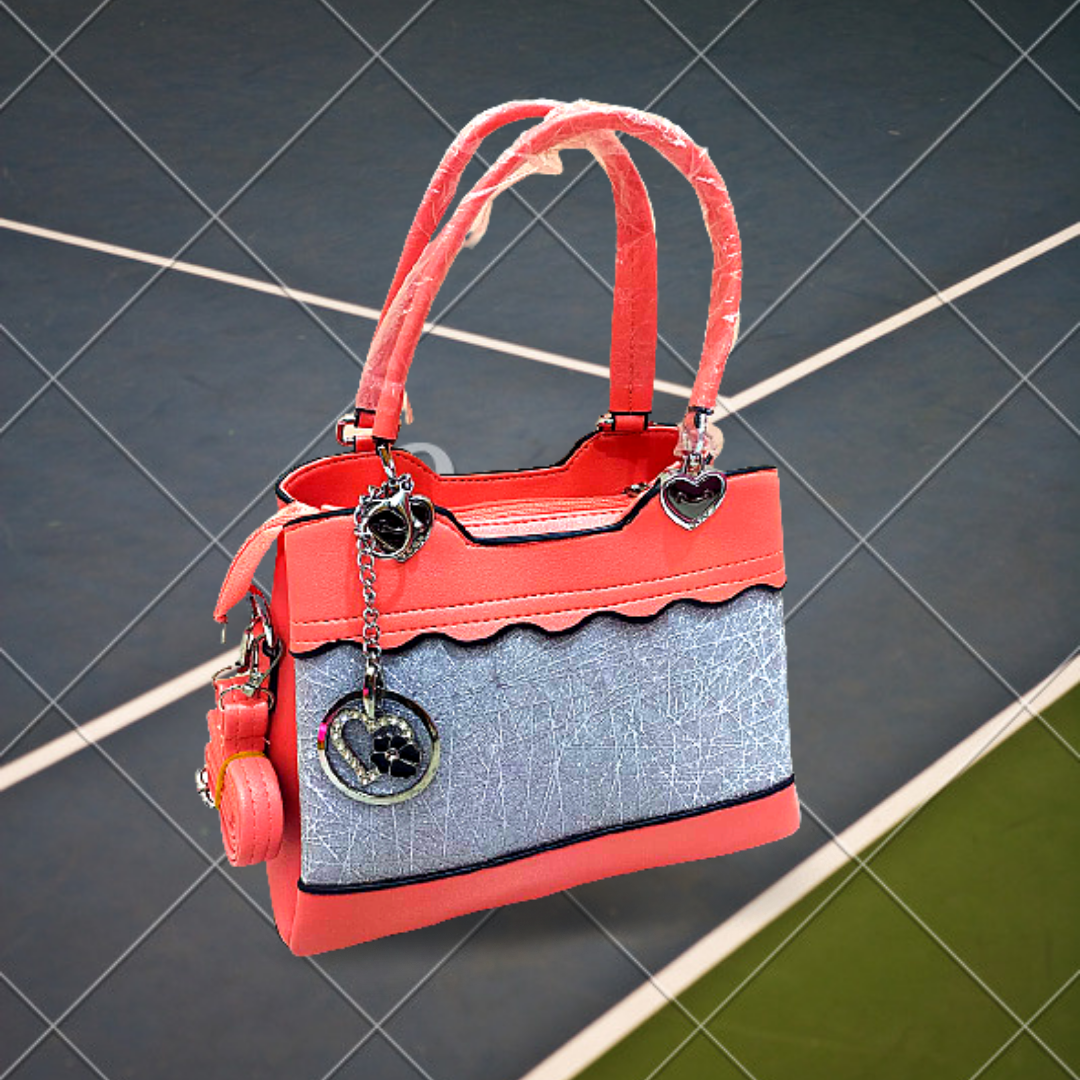 Watermelon Red Fashionable Vintage Soft Leather Casual Crossbody Handbag Tote Bag For Women