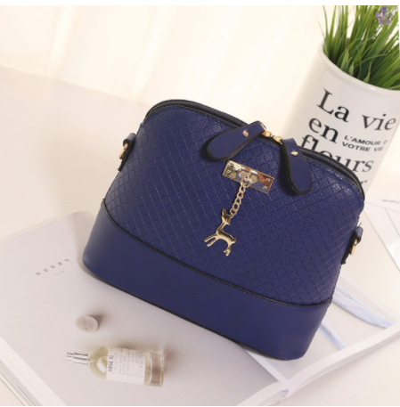 Women Bags Luxury Handbags Leather Designer 2021 Women Crossbody Shoulder Messenger Bags Shell Shape Lady With Deer Toy