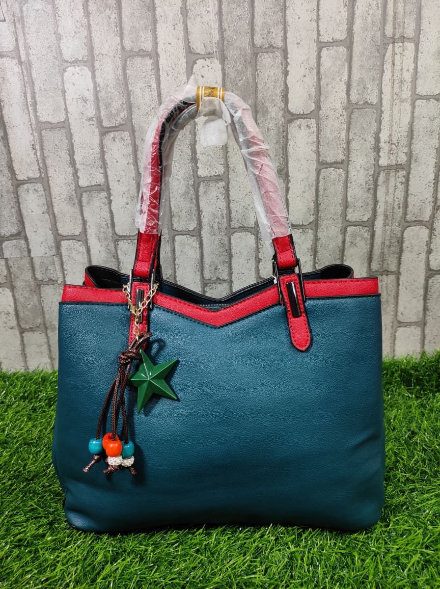 Europe and The United States Women's Leather Bag Bag Fashion Handbag One-shoulder Sloping Bag Handbag