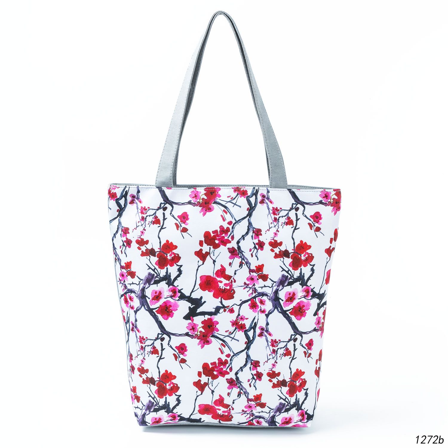 Miyahouse Fashion Durable Cotton Lady Tote Shopping Embroidery Foldable Women School Style Travel Female Shoulder Ladies handbag