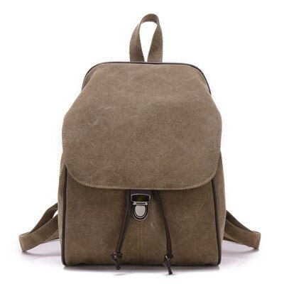 QINRANGUIO Backpack Women 2020 Anti Theft Backpack Travel High Quality Canvas Women Backpack School Bags for Teenage Girls