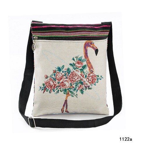 Miyahouse Double Zipper Female Mini Flap Shoulder Handbags Cartoon Owl Printed Canvas Bags Women Small Shoulder Messenger Bags