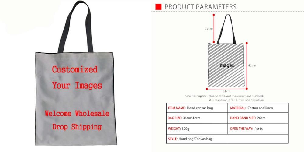 NOISYDESIGNS Women Large Handbags Customized PU Leather Shoulder Shopping Bags Bolsa Mujer Girls Tote Bags Dropshipping