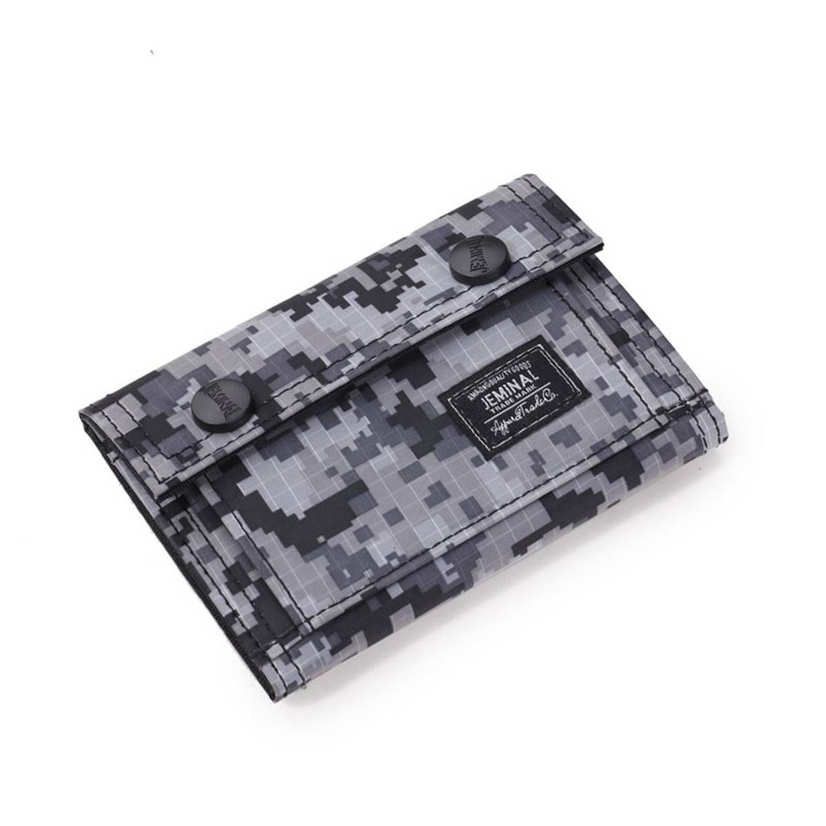 Newdream Bag Men Wallet Printed Wallet Cotton Cloth Portable Short Change Purse Men Khaki Coffee Blue Green Black