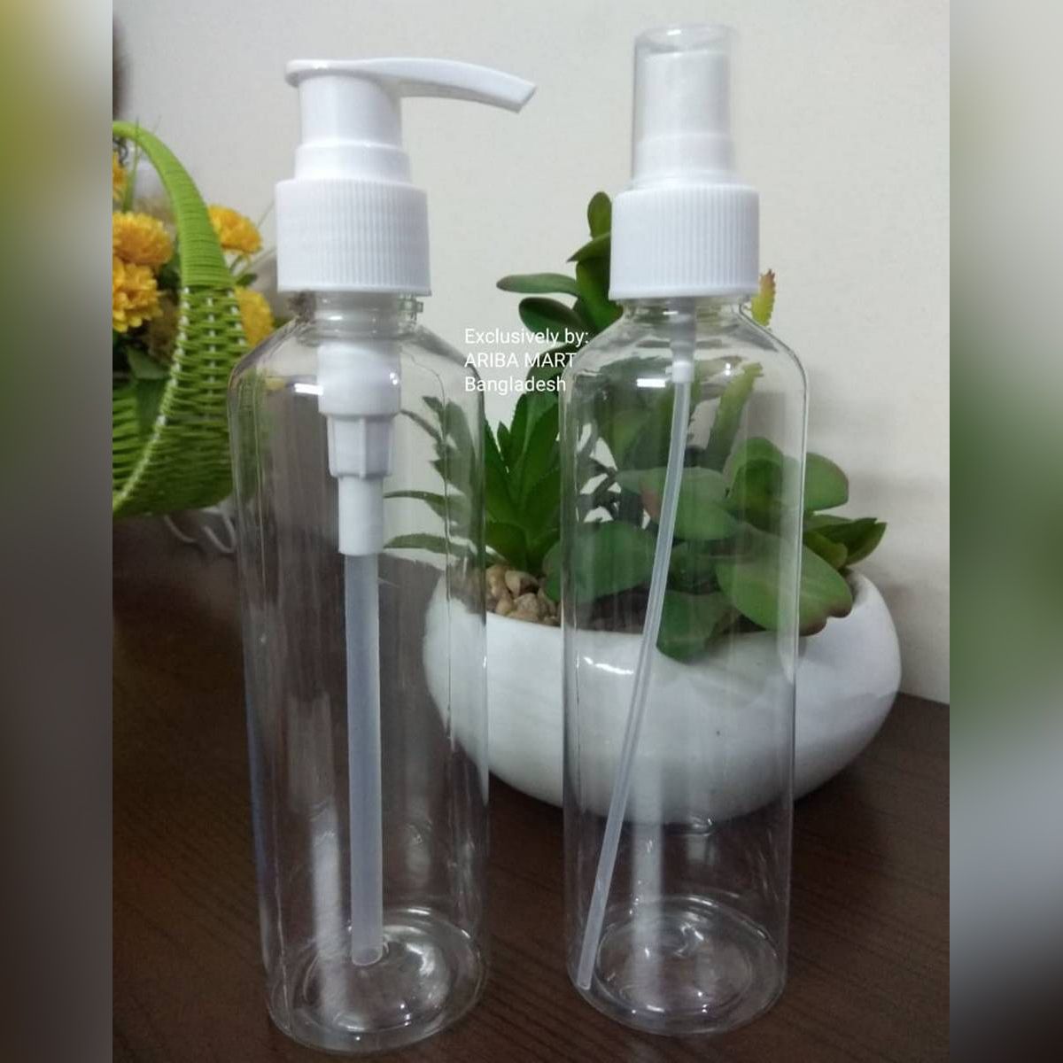200 ML SPRAY AND PUMP BOTTLE SET
