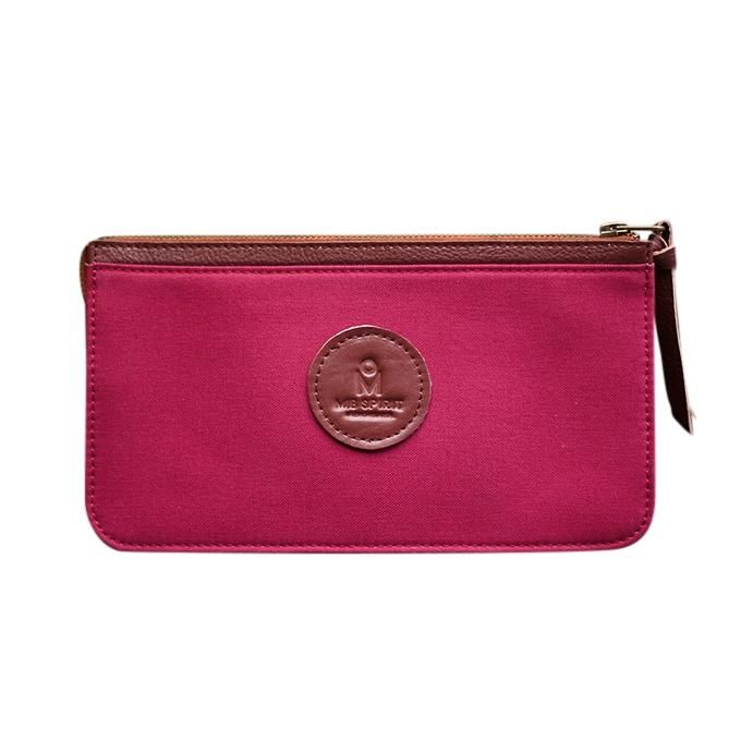 Magenta Canvas Purse for Women