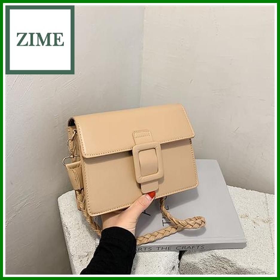 Underarm bag twist strap women's bag new trendy Korean version simple messenger bag fashion retro one-shoulder small square bag
