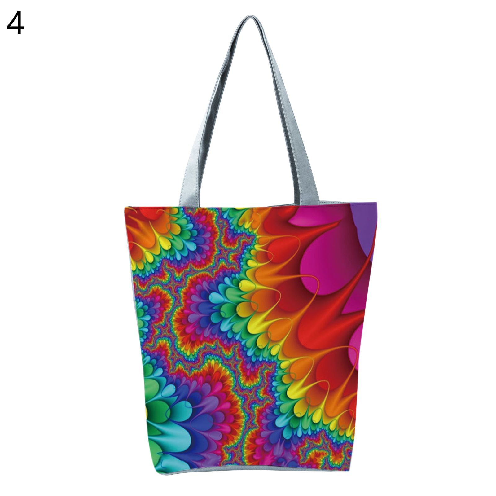 Women Shopping Bag Colorful Wear-resistant Exquisite Top-Handle Bag