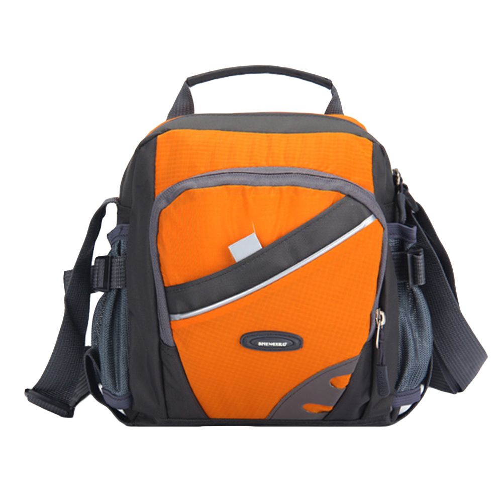 New Fashion Nylon Crossbody Bag Waterproof Contrast Color Zipper Multi-Pockets Casual Sport Outdoor Small Shoulder Bags Handbag