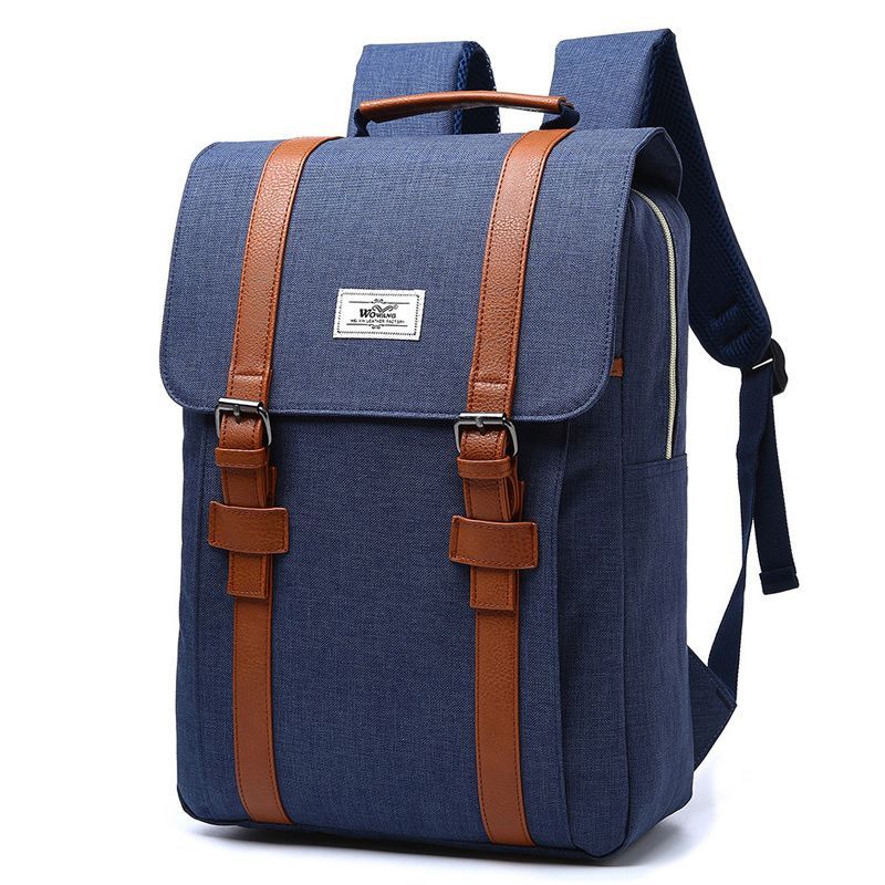 2021 Vintage Men Women Canvas Backpacks School Bags for Teenagers Boys Girls Large Capacity  Backpack Fashion Men Backpack