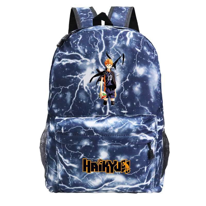 Haikyuu Anime Backpack Volleyball Teens Cool Bookbag Boys Students School Bags Mochila Children School Backpacks Men Travel Bag