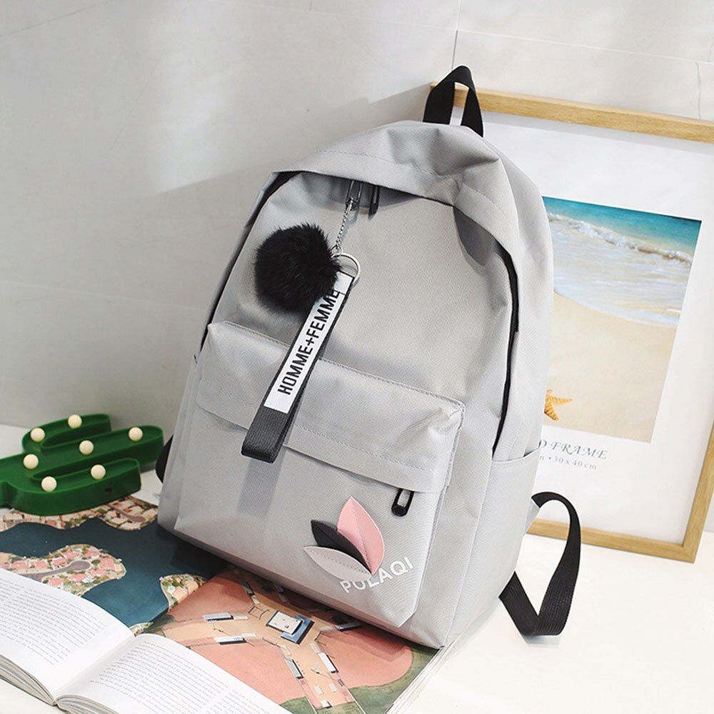 New Female Rucksack Women Bag Preppy Style Canvas Backpack Feminina New Design Schoolbag College School Travel Pack Fashion 2019