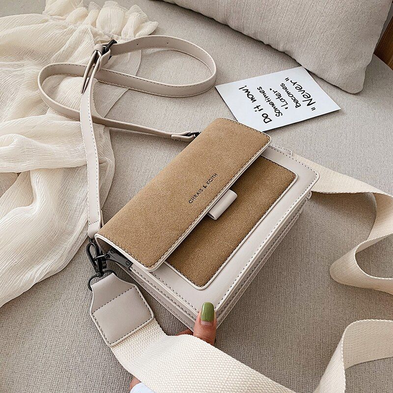Small Square Crossbody Bags For Women 2020 Luxury Handbags Women Bags Designer Matte PU Leather Girls Shoulder Messenger Bags