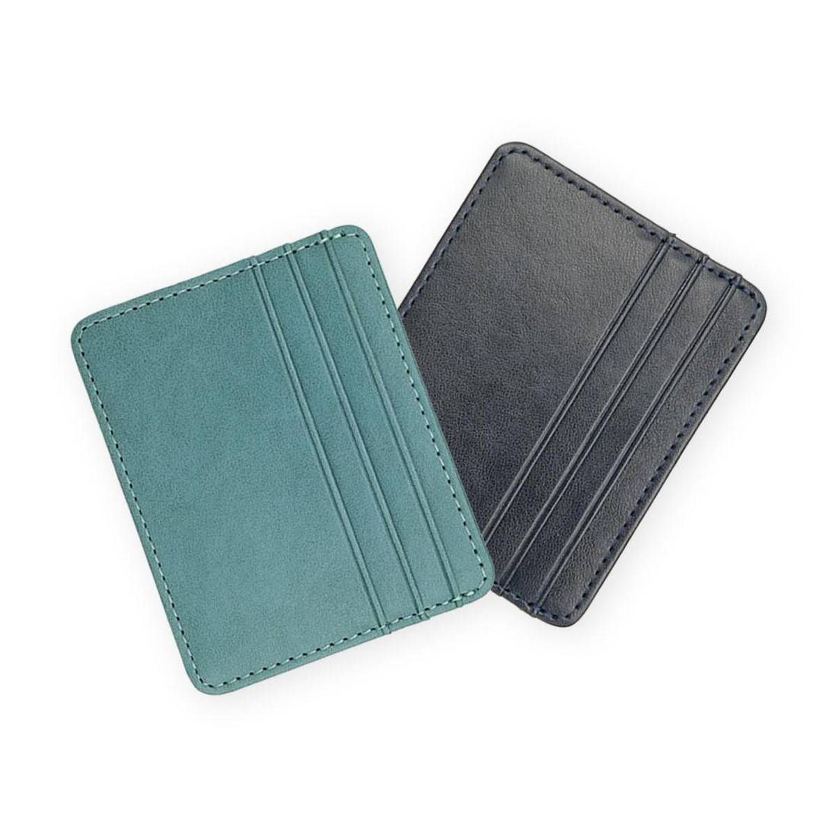 Pu Leather Men'S Multi-Card Card Holder Fashion Leather Men'S Wallet Business Men'S Ultra-Thin Cash Bag