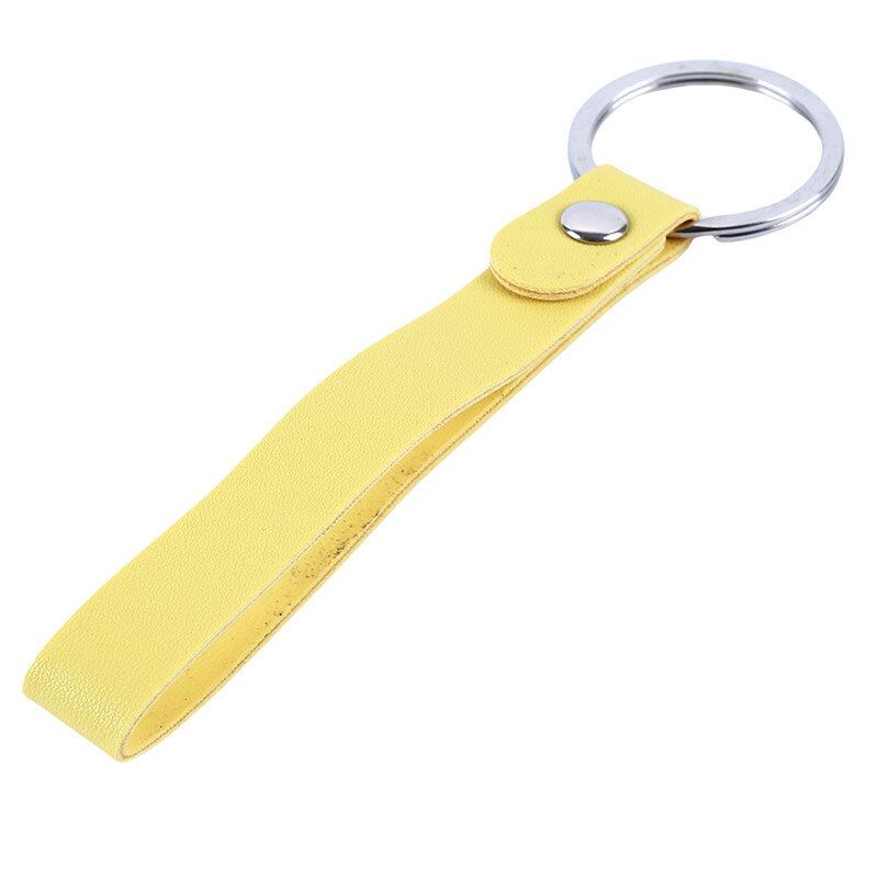 Creative Pocket Ring Leather Keyring Housekeeper Key Wallet Keychain Rope Covers Key Holder Bag Organizer Smart Key Wallet Case