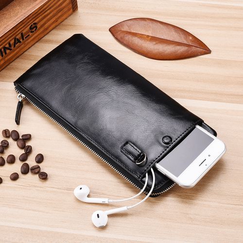 New Arrival Zipper Silm Phone Long Wallet Young Man Fashion