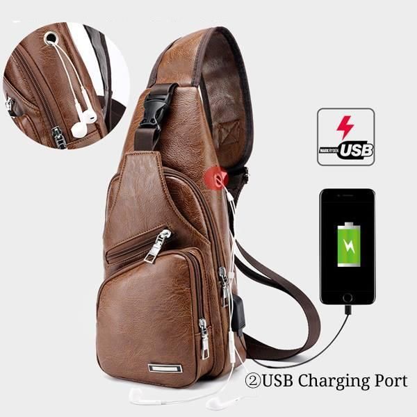 Haodier Unisex Crossbody Fashion Backpack