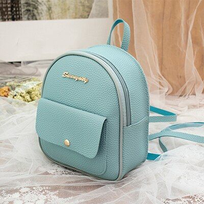 Korean Style Girls' Backpack 2019 Fashion Multi-Function Small Backpack Ptgirl Women Shoulder Bagpack School Bag женский рюкзак