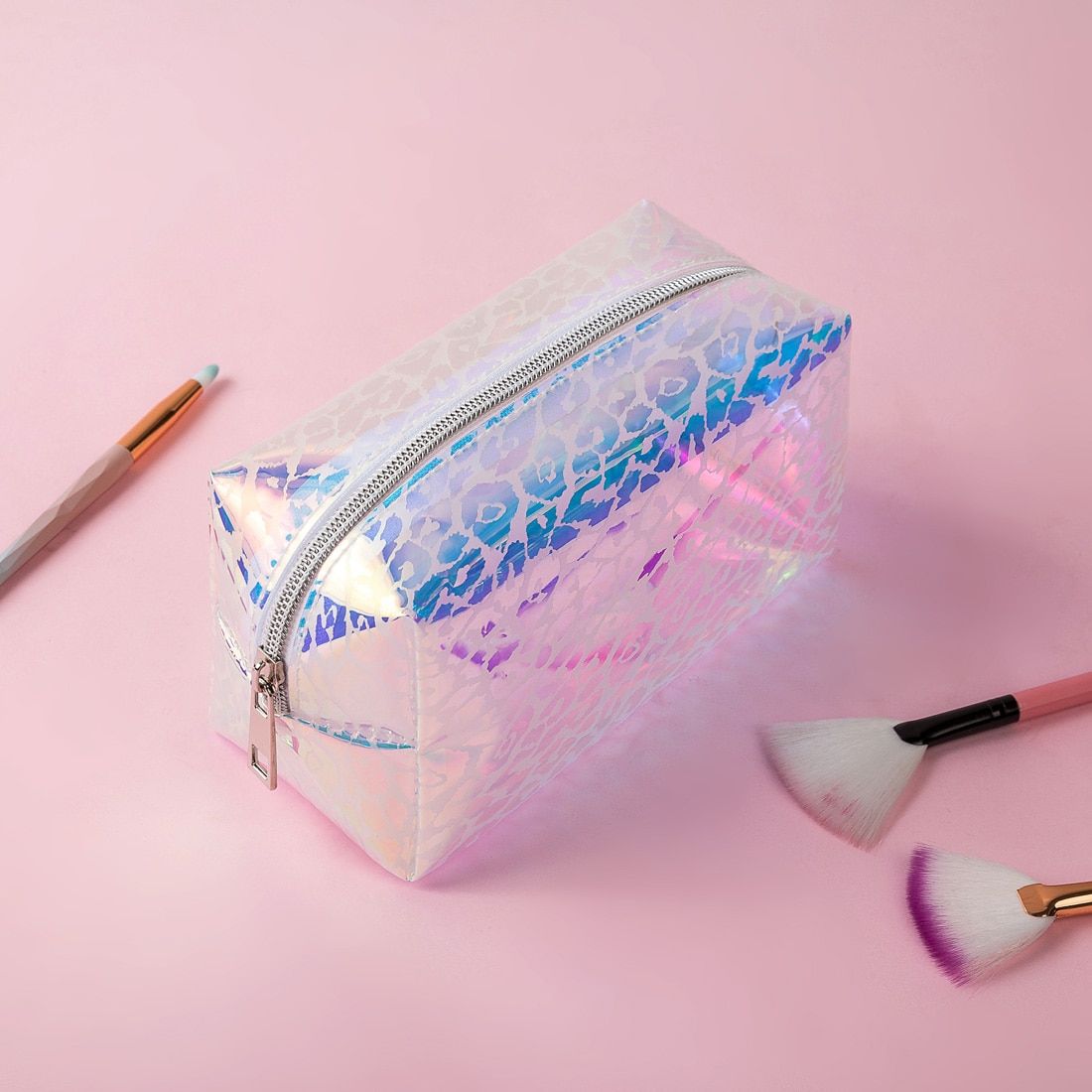 Cosmetic Bag Makeup Bag Transparent Travel  Pouch Portable Large Storage Makeup Case Mermaid tail Organize Bags  Lady Women