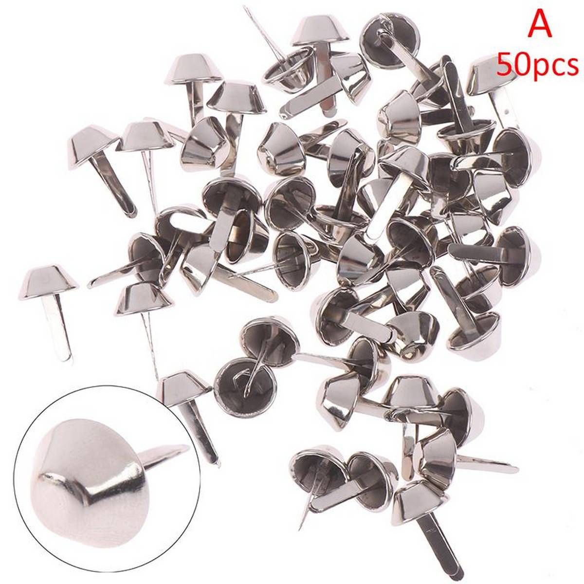 【BestGO】Sporter 50/LotCrafts Purse Feet Rivets For Handbag Accessories  A