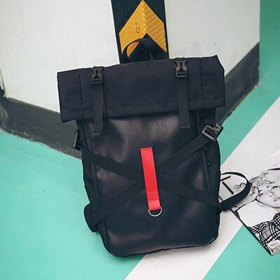 Harajuku Nylon Backpack Women Bookbags Large Capacity School Bag Teenager Travel College Student Shoulder Mochila Bolsa PC
