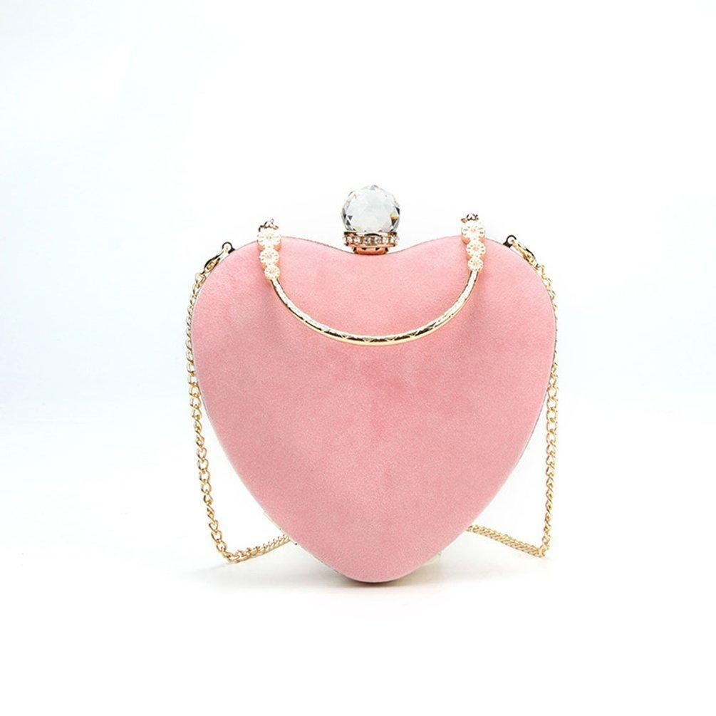 Personality heart Single shoulder Bag lady handbag Inclined bag