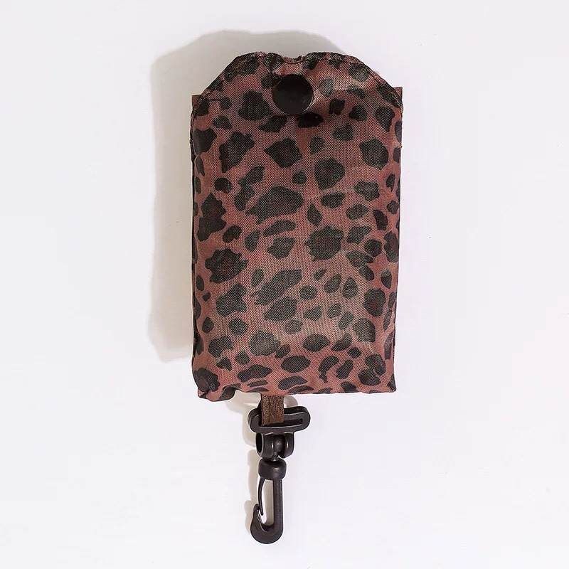 Foldable Shopping Bag - Washable Folding Grocery Travel Pouch Bag/ Screen Printing Portable Ladies Hand Shopping Bag