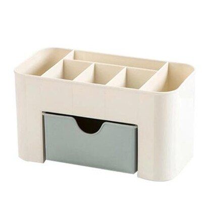 Plastic Storage Box Makeup Organizer Case Drawers Cosmetic  Jewelry Display Office Sundries Box Home Make Up Container Boxes