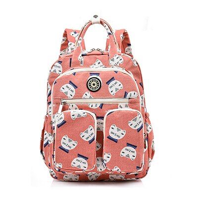 2019 Fashion Woman Backpack Waterproof Nylon Soft Handle Solid Multi-pocket Ptgirl Travel Mochila Feminina Sac A Dos Zipper bags