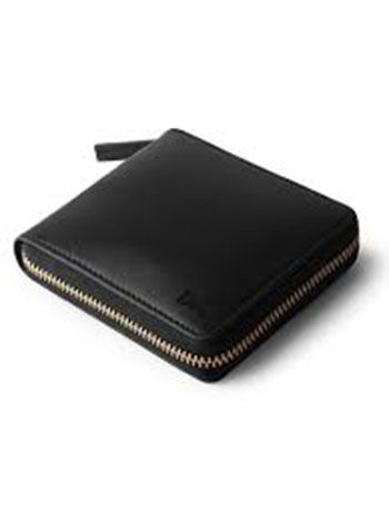 Raund Zipper High quality Artificial Leather Wallet For Men