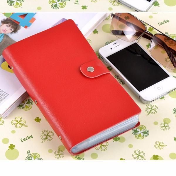 Business gift leather card holder card holder 90 page business card package