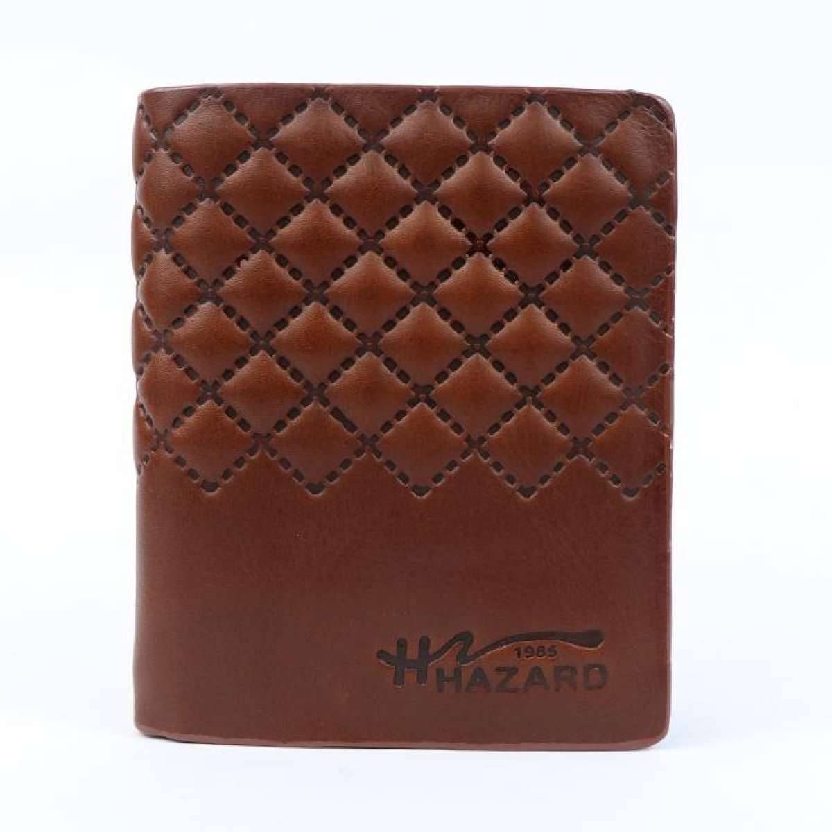 Trendy Hazard Leather Wallet Money Bag