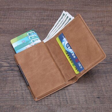Slim Credit Card Holder Aluminium Men Women Metal Wallet for Card ID Holders Business Card Package RFID Protector