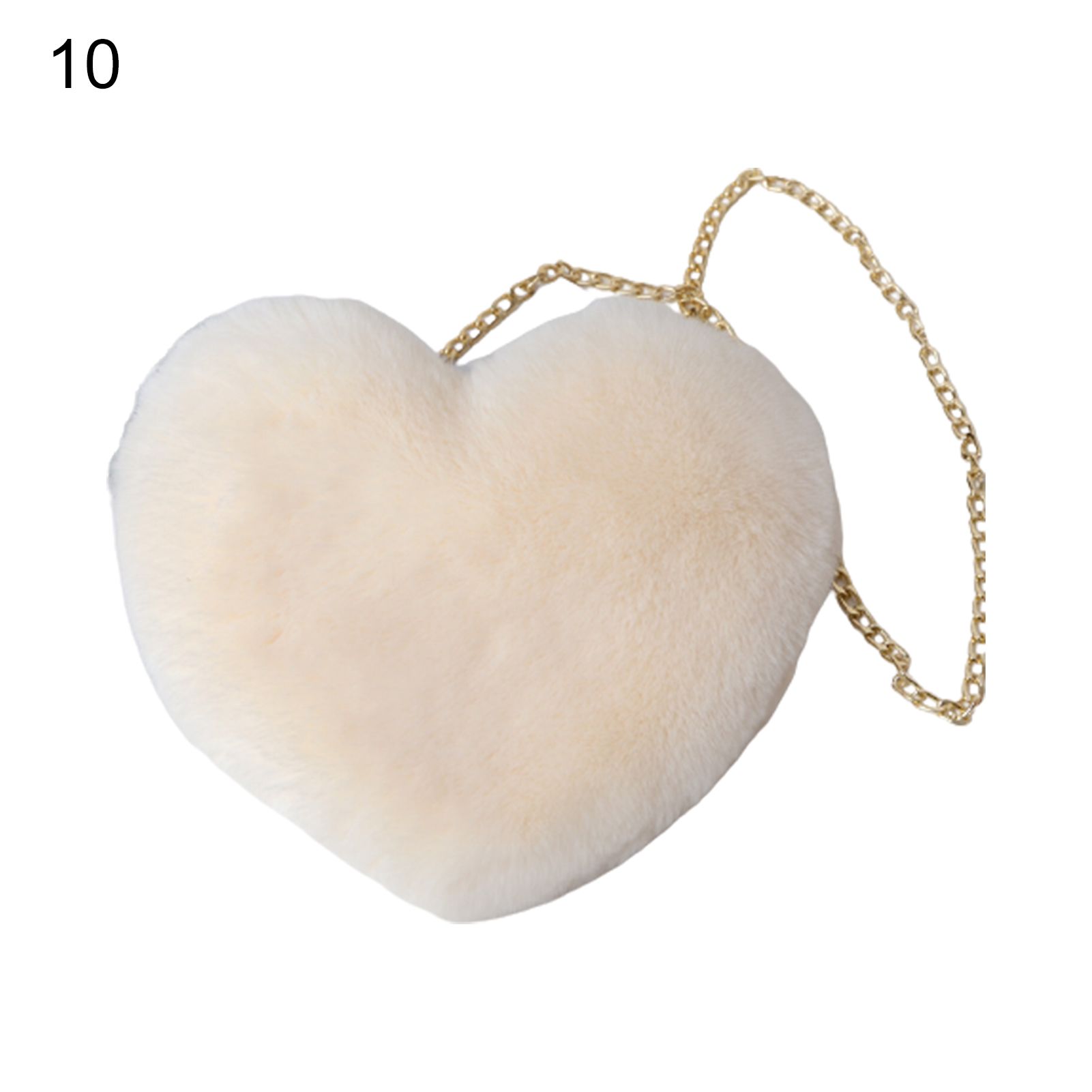 Ladies Handbag Fluffy Lipsticks Cosmetic Crossbody Wallet