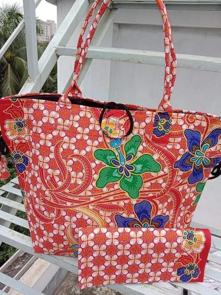 Monipuri Handmade Vanity Ladies Bag with Purse