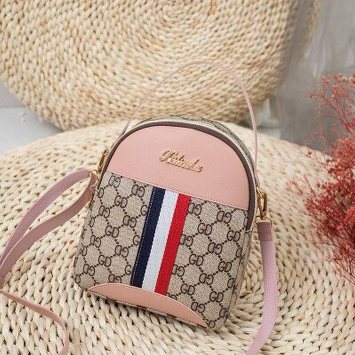 Fashion Women Mini Backpack Female Multifunction Small School Shoulder Bag Vintage Round Teenage Girl Phone Bag Ladies Kids Bag