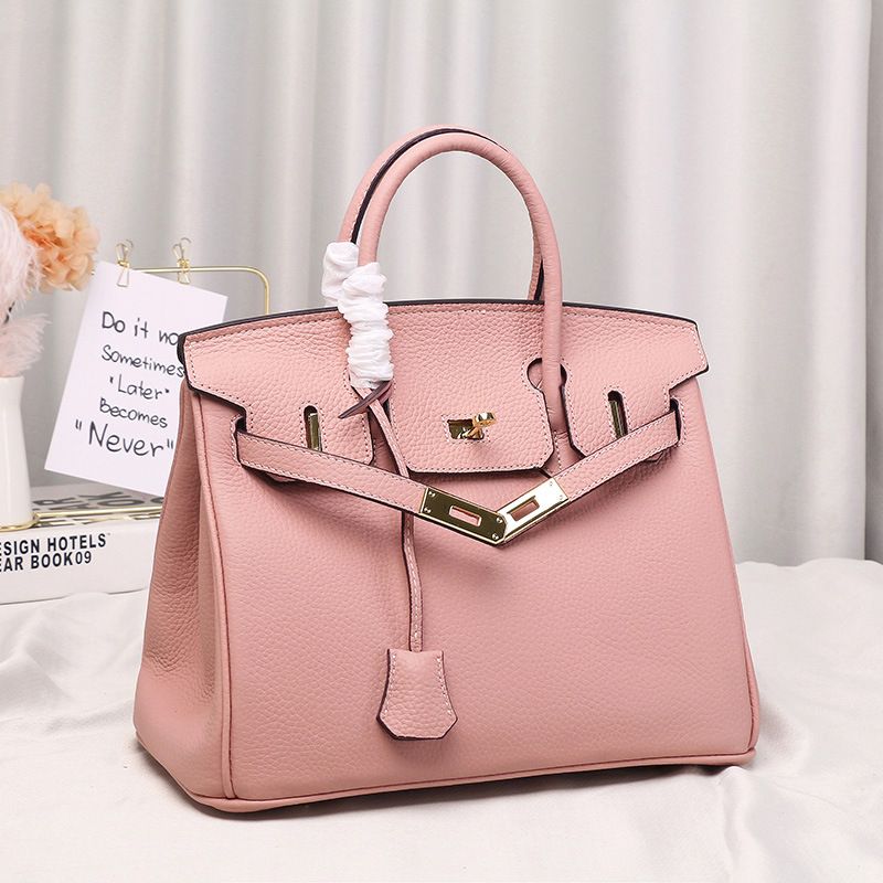 One-shoulder CowhiMini Platinum Bag Leather Handbags Lychee Pattern  Leather Small Handbag