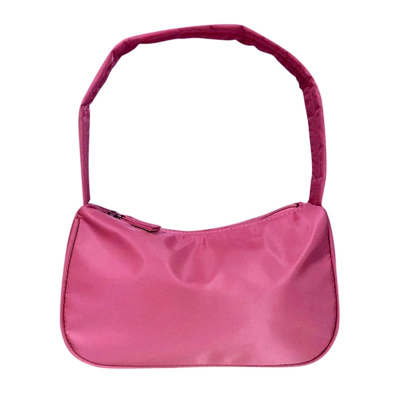 Puimentiua Hands Spring Summer Woman Trendy Green White Single Strap Hands PU Leather Zipper Shoulder Female Ladies handbag