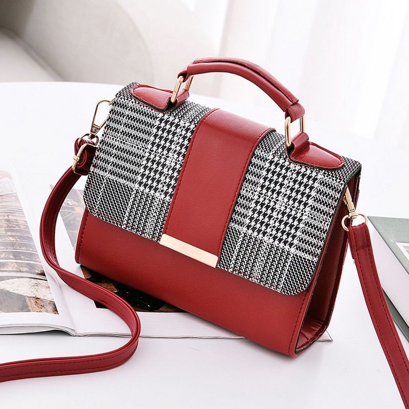 2021 Summer Fashion Women Bag Leather Handbags PU Shoulder Bag Small Flap Crossbody Bags for Women Messenger Bags