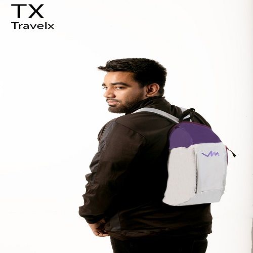 V M Backpack Waterproof Men Women