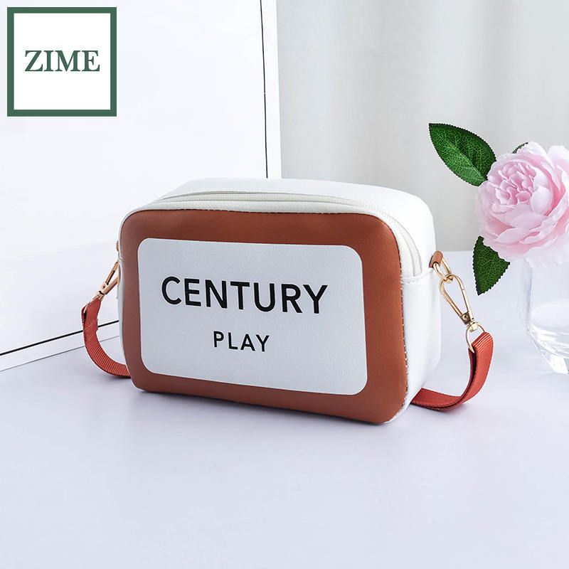 ZIME Women bag printing camera bag summer and autumn Korean version of the new ladies diagonal one-shoulder personalized purse